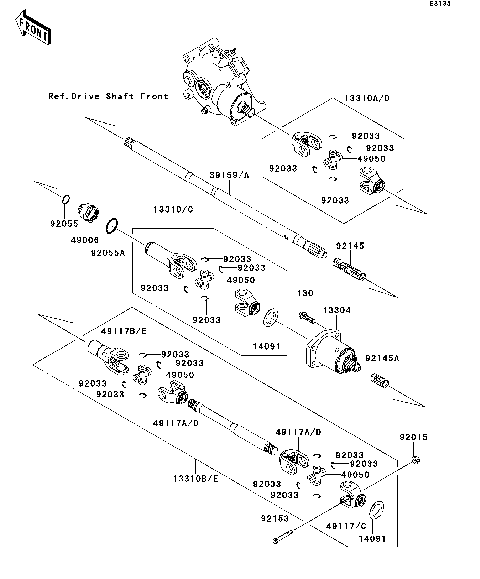 Drive Shaft-Propeller