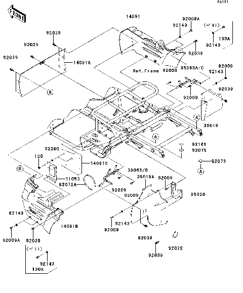 Frame Fittings(Rear)