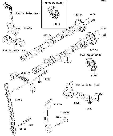 Camshaft(s)/Tensioner