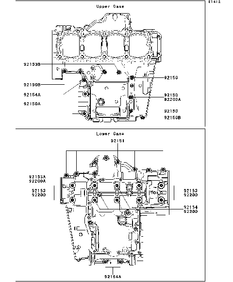 Crankcase Bolt Pattern