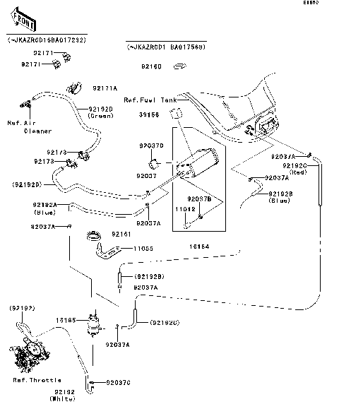 Fuel Evaporative System(CA)