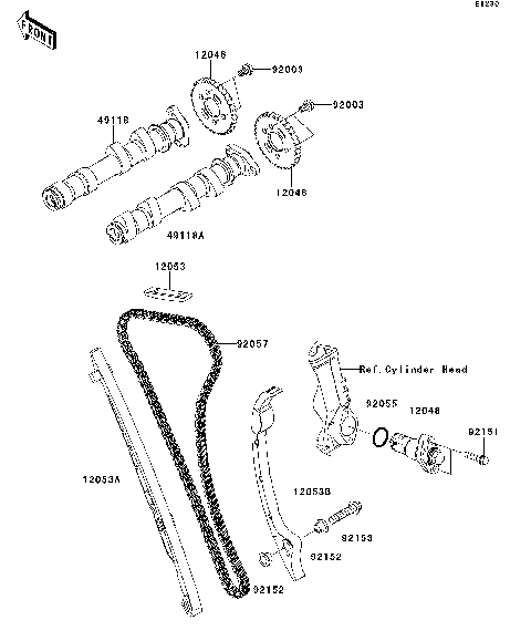 Camshaft(s)/Tensioner