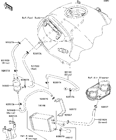 Fuel Evaporative System(CA)