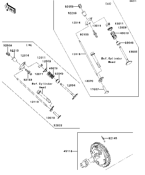 Valve(s)/Camshaft(s)