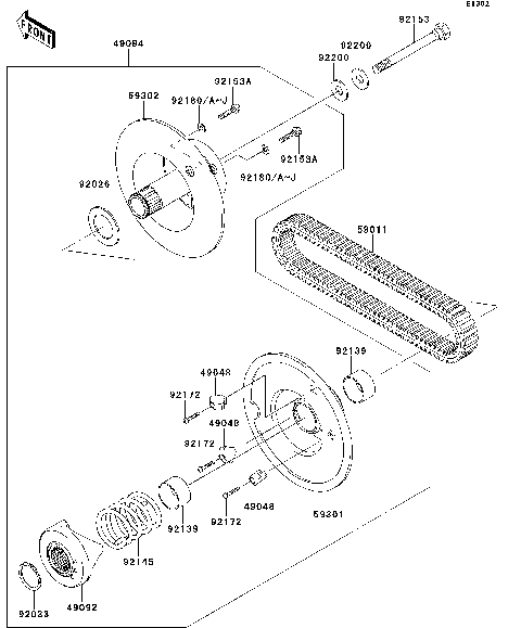 Driven Converter/Drive Belt
