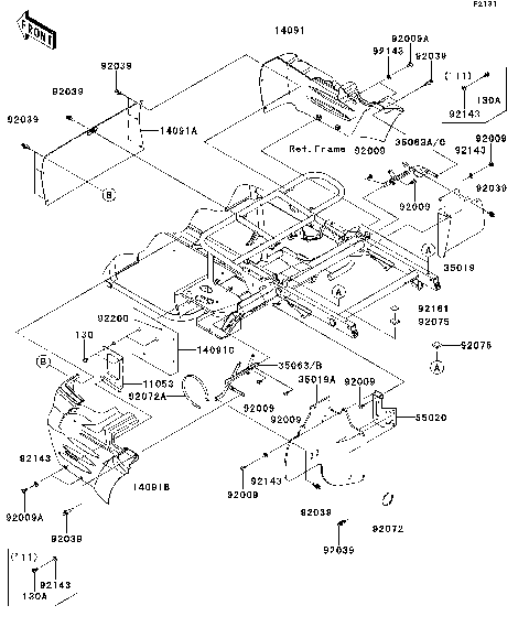 Frame Fittings(Rear)