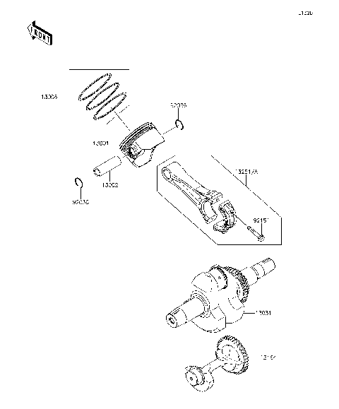 Crankshaft/Piston(s)