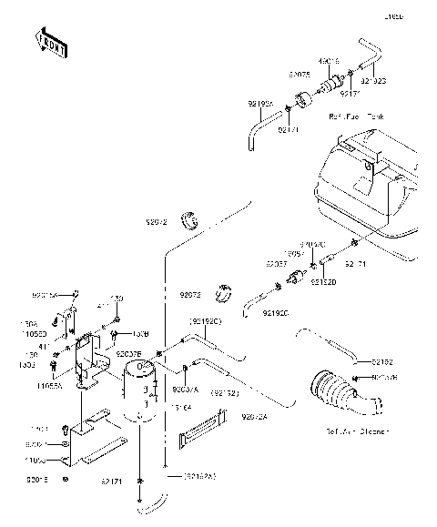 Fuel Evaporative System(EBF)