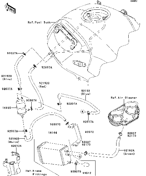 Fuel Evaporative System(CA)
