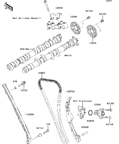 Camshaft(s)/Tensioner