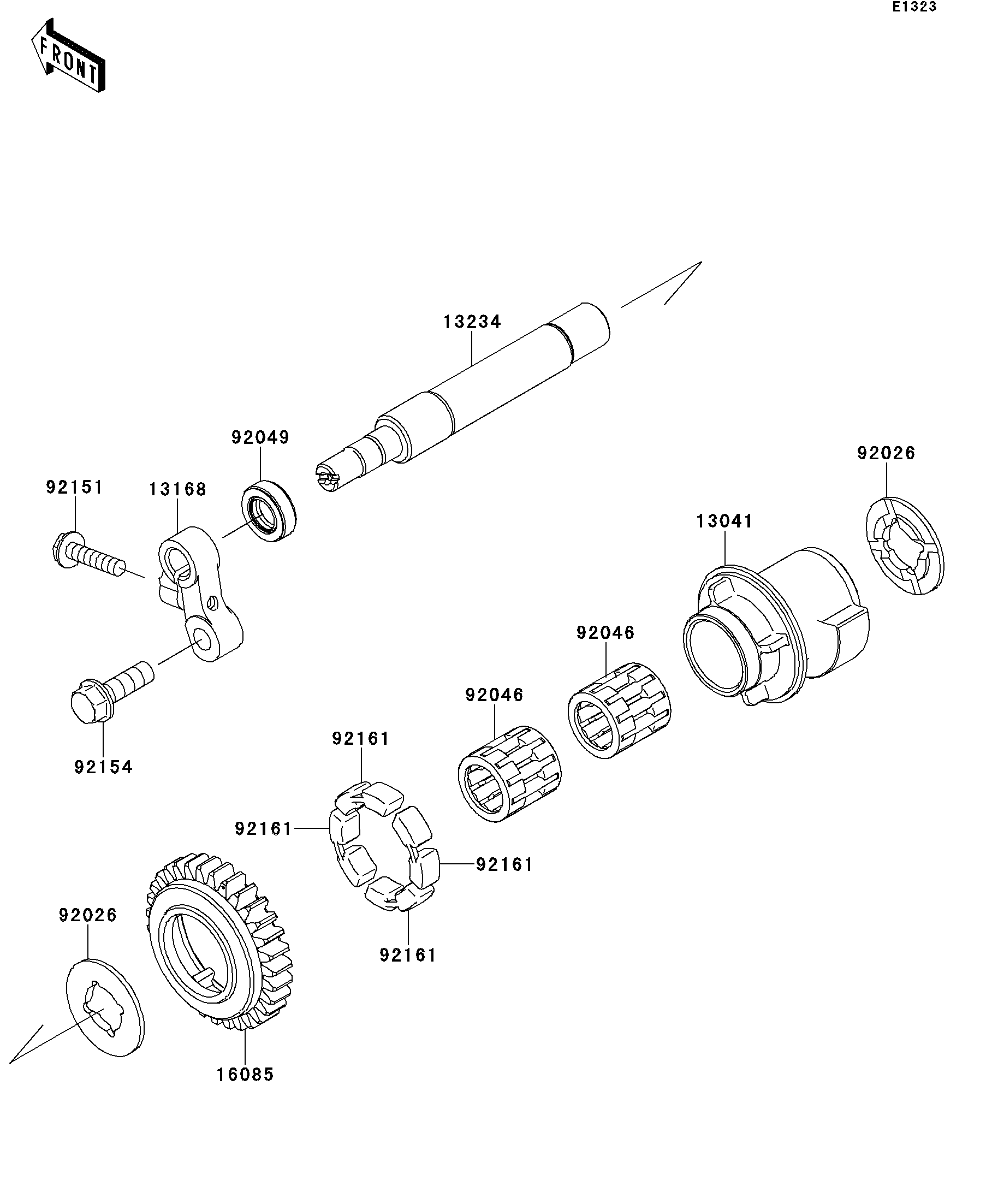 チエページ 2013 Kawasaki Motorcycles Parts-Finder Diagrams | Rocky