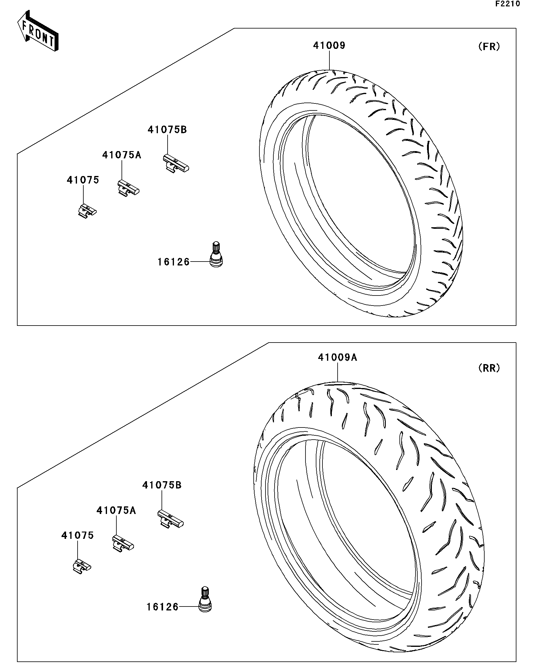 2014 Kawasaki Motorcycles Parts-Finder Diagrams | RJ Powersports