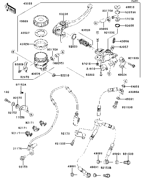 Front Master Cylinder