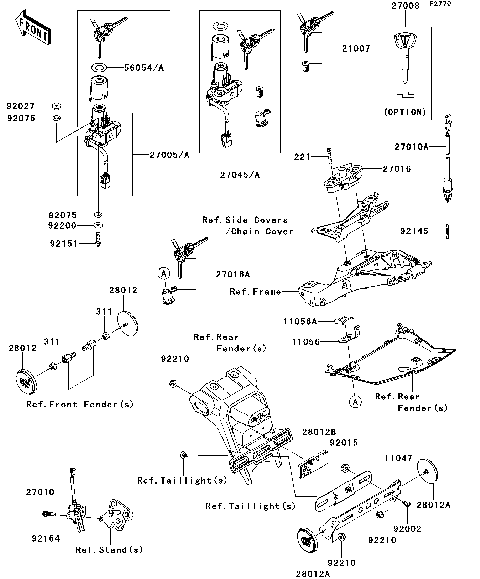 Ignition Switch/Locks/Reflectors