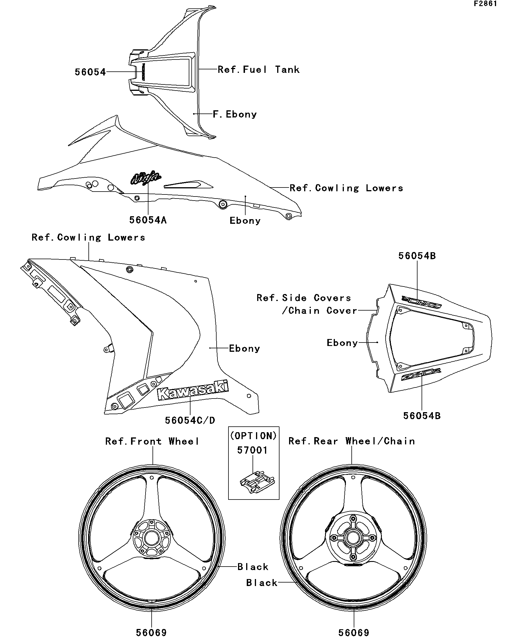2011 Kawasaki Motorcycles Parts-Finder Diagrams | Mt. Holly