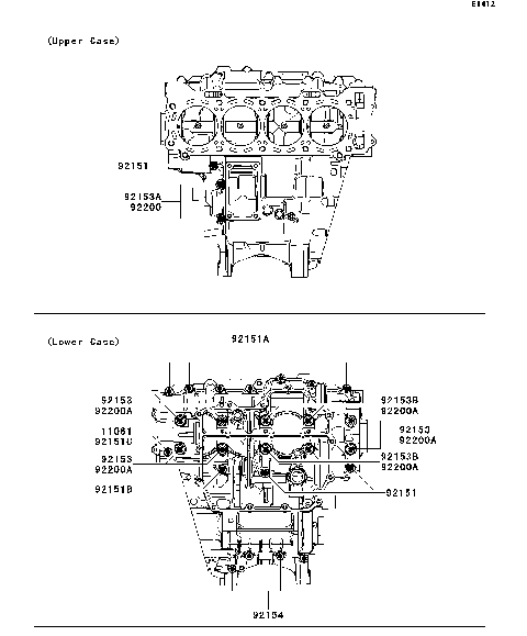Crankcase Bolt Pattern