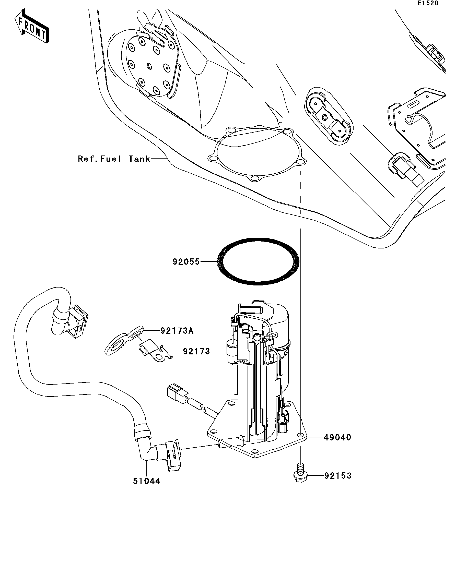 2011 Kawasaki Motorcycles Parts-Finder Diagrams | Battle Creek