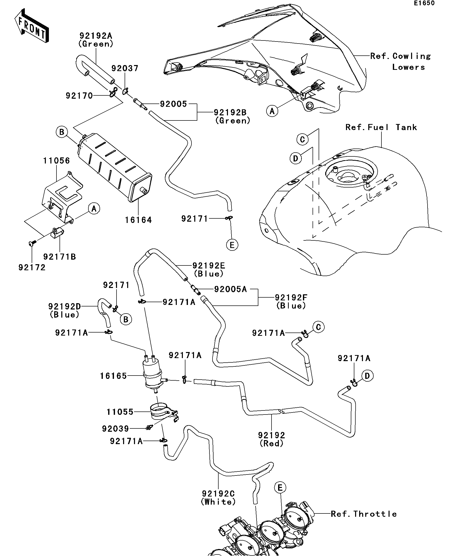 2011 Kawasaki Motorcycles Parts-Finder Diagrams | Mt. Holly