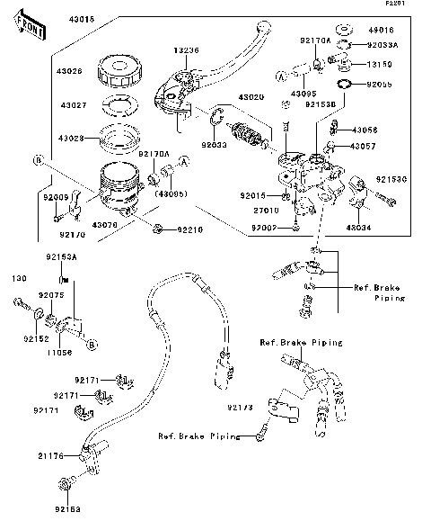 Front Master Cylinder