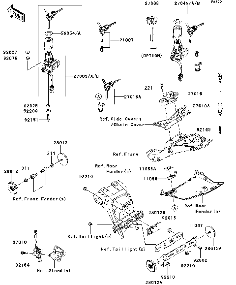 Ignition Switch/Locks/Reflectors