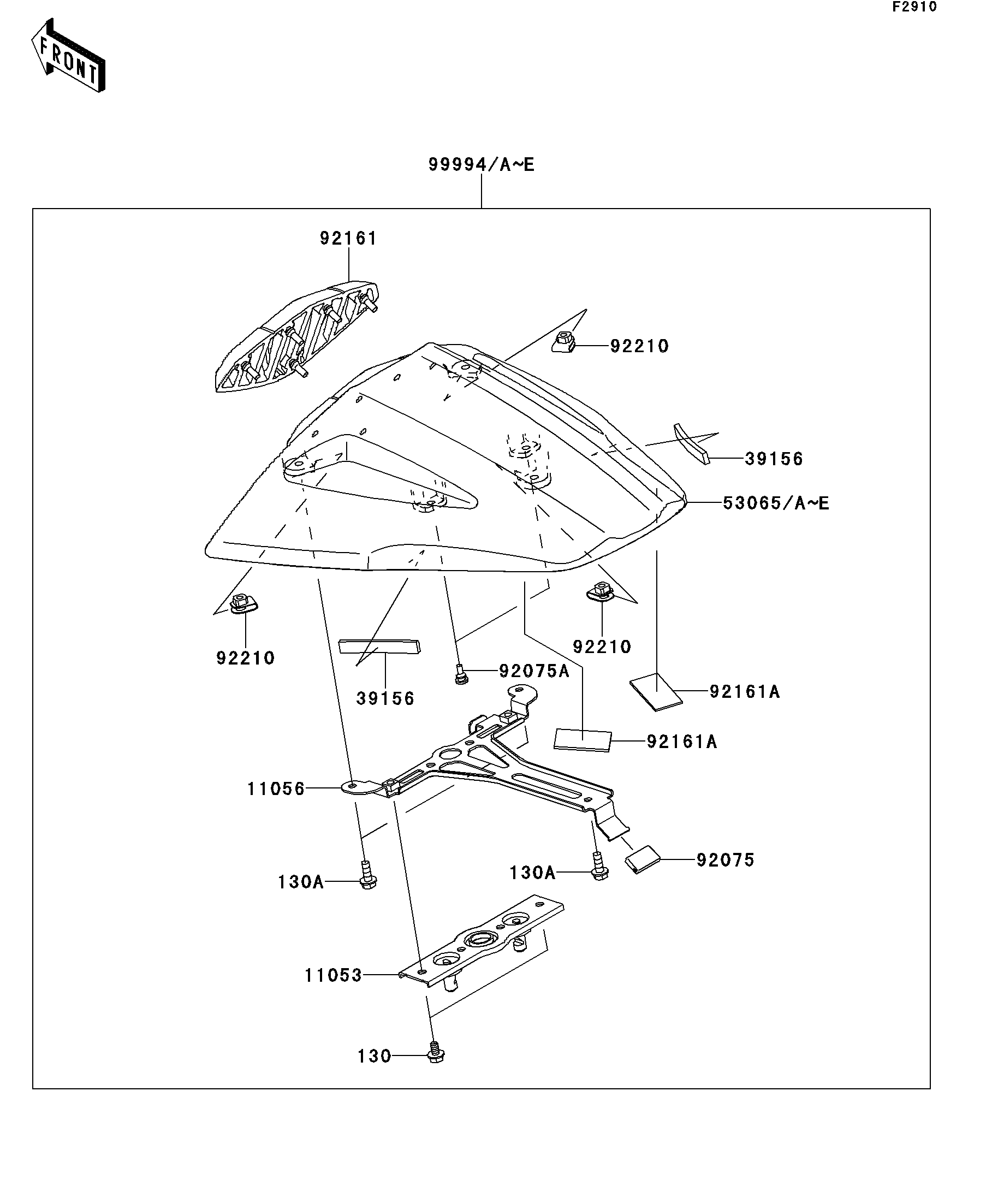 2011 Kawasaki Motorcycles Parts-Finder Diagrams | RJ Powersports