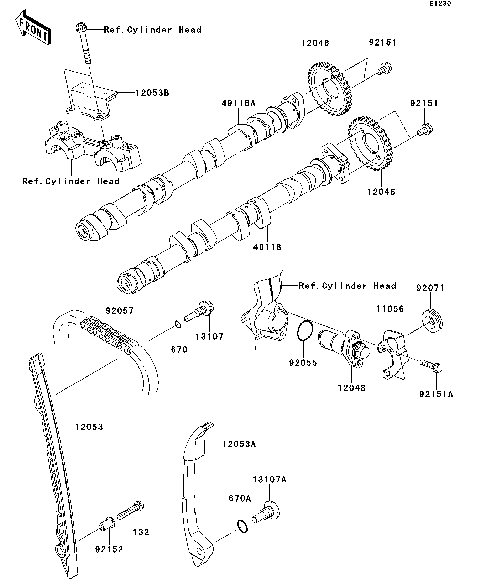 Camshaft(s)/Tensioner