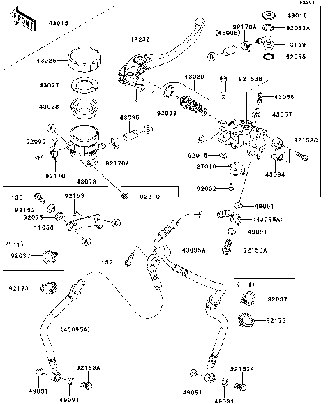 Front Master Cylinder