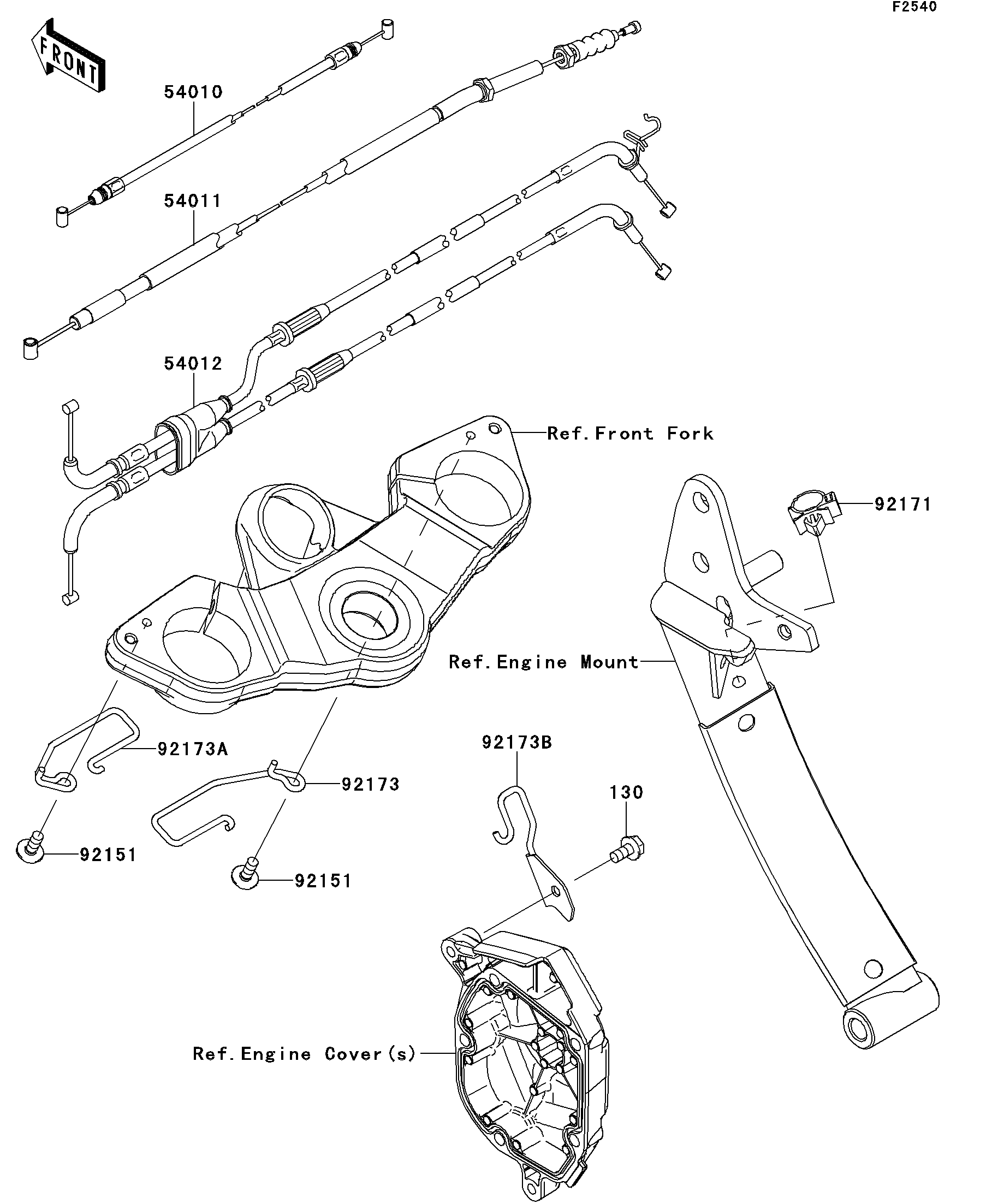 める62150　1 KAWASAKI ZX6R + ZZR600 FRAME HARDWARE / FOOTPEG HARDWARE 1123 | eBay