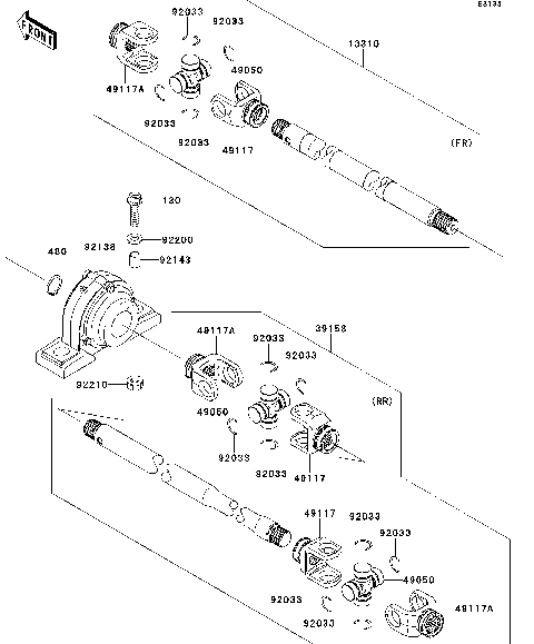 Drive Shaft-Propeller