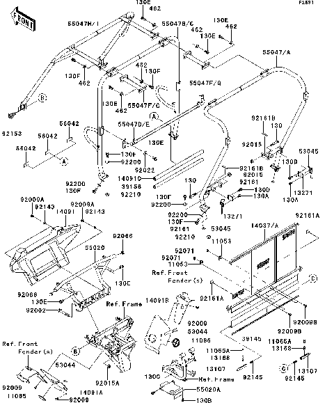 Guards/Cab Frame(RCF/RCFA)
