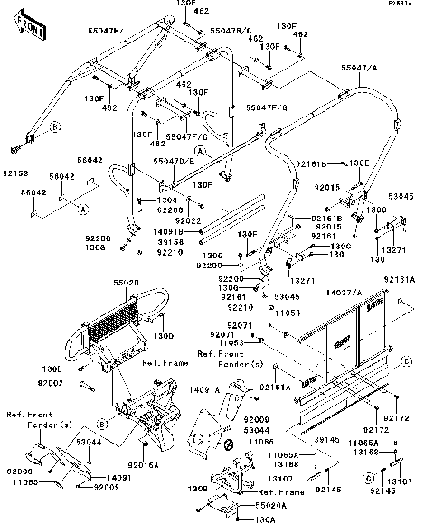 Guards/Cab Frame(RDF/RDFA)