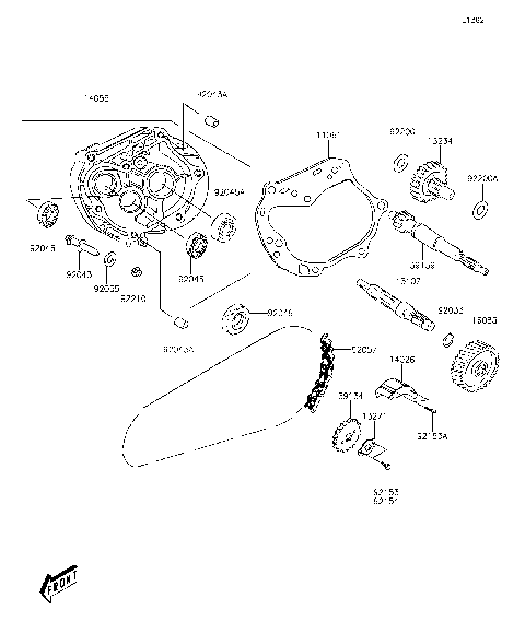 Gear Change Drum/Shift Fork(s)