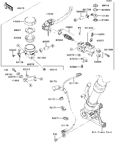 Front Master Cylinder