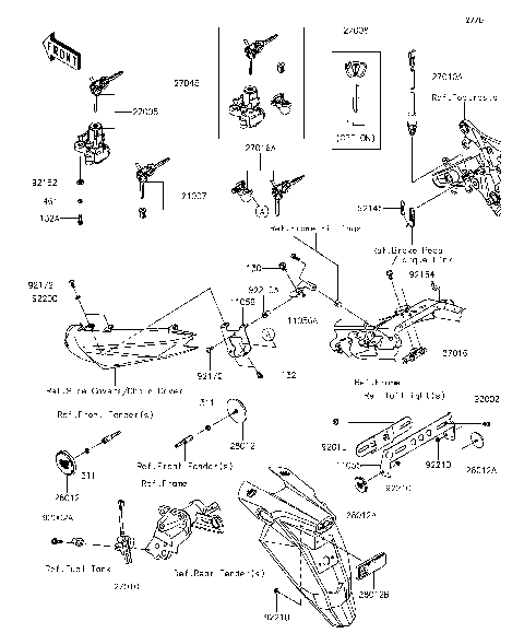 Ignition Switch/Locks/Reflectors
