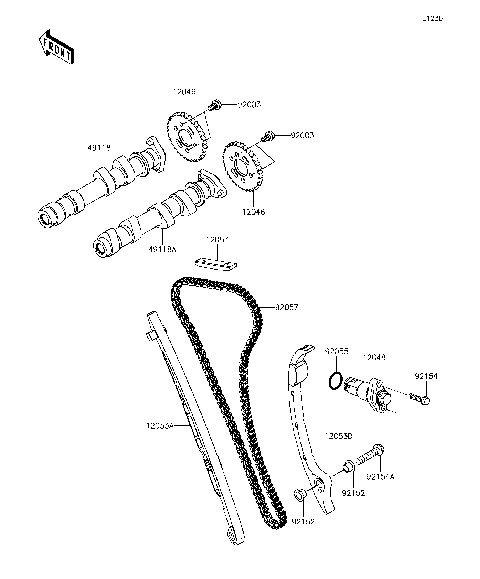 Camshaft(s)/Tensioner