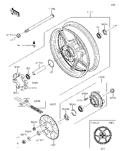 Rear Wheel/Chain