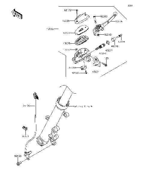 Front Master Cylinder