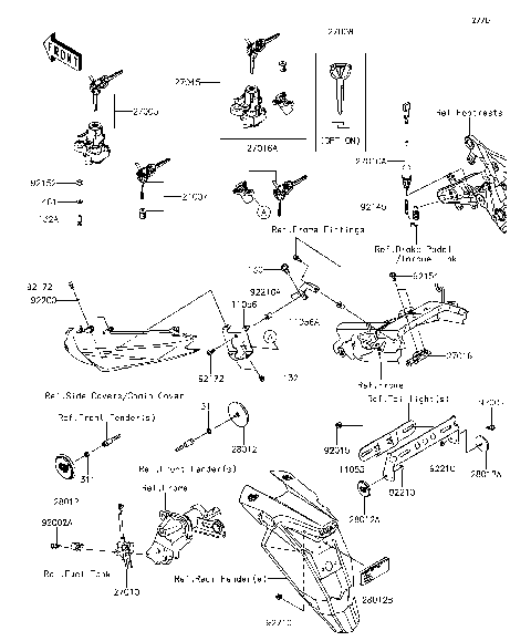 Ignition Switch/Locks/Reflectors