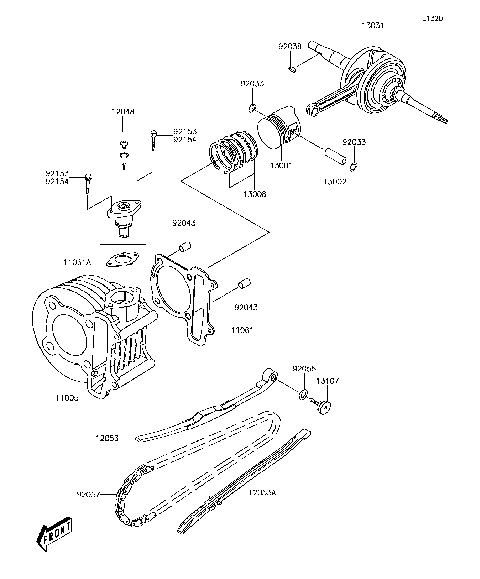 Crankshaft/Piston(s)