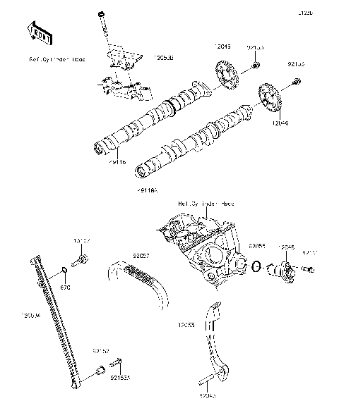 Camshaft(s)/Tensioner