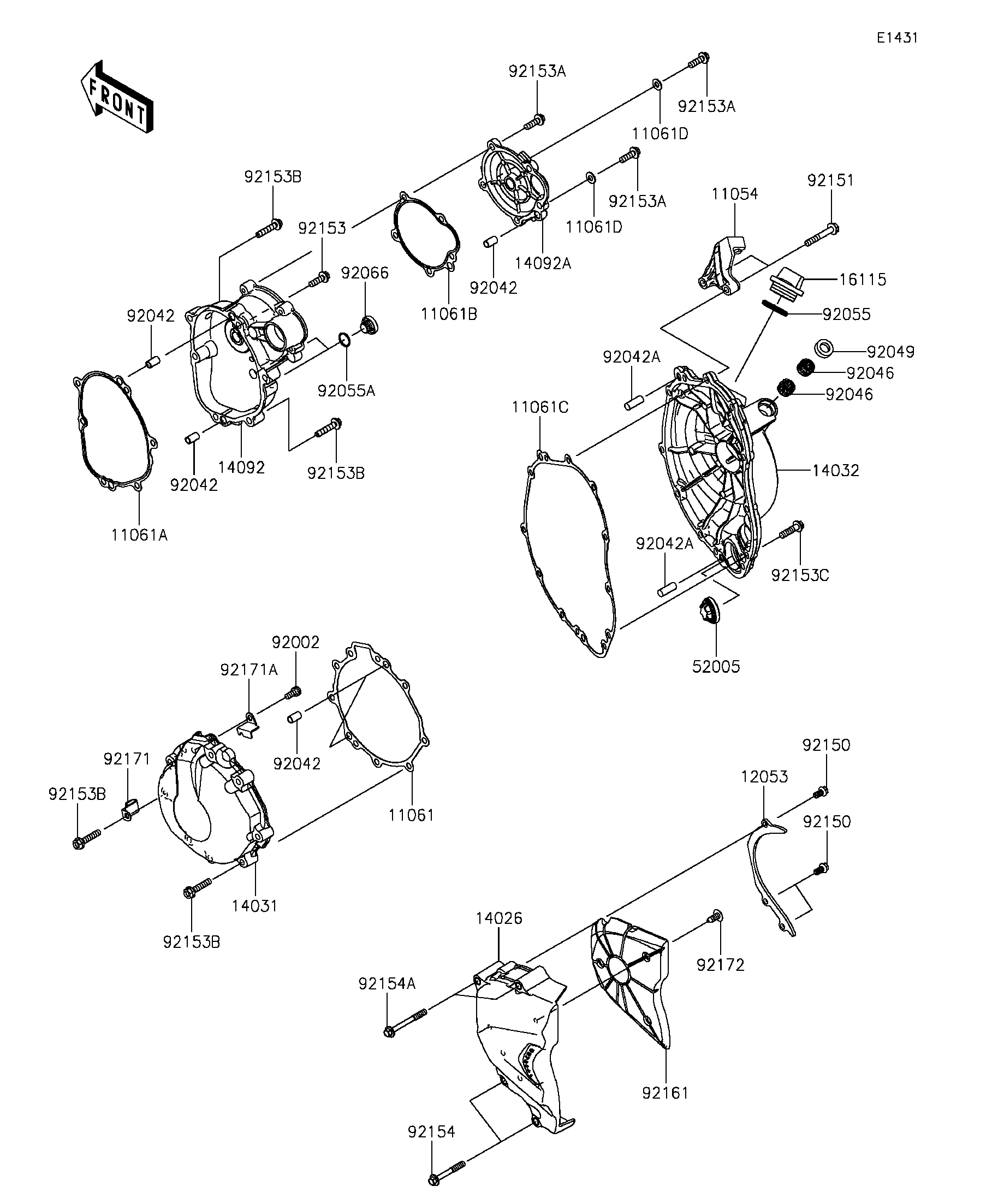 2014 Kawasaki Motorcycles Parts-Finder Diagrams | RJ Powersports