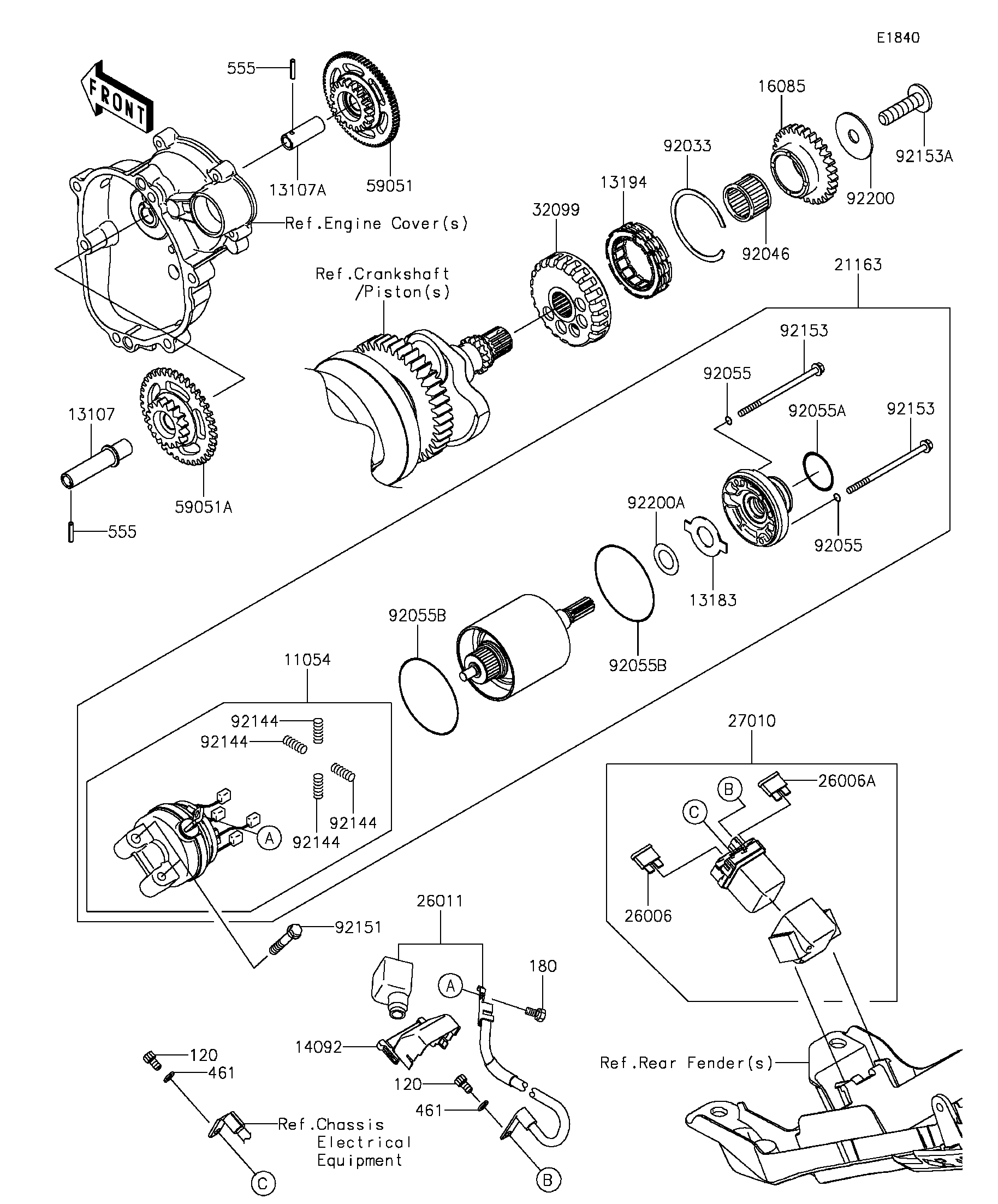 2013 Kawasaki Motorcycles Parts-Finder Diagrams | Texas Motor