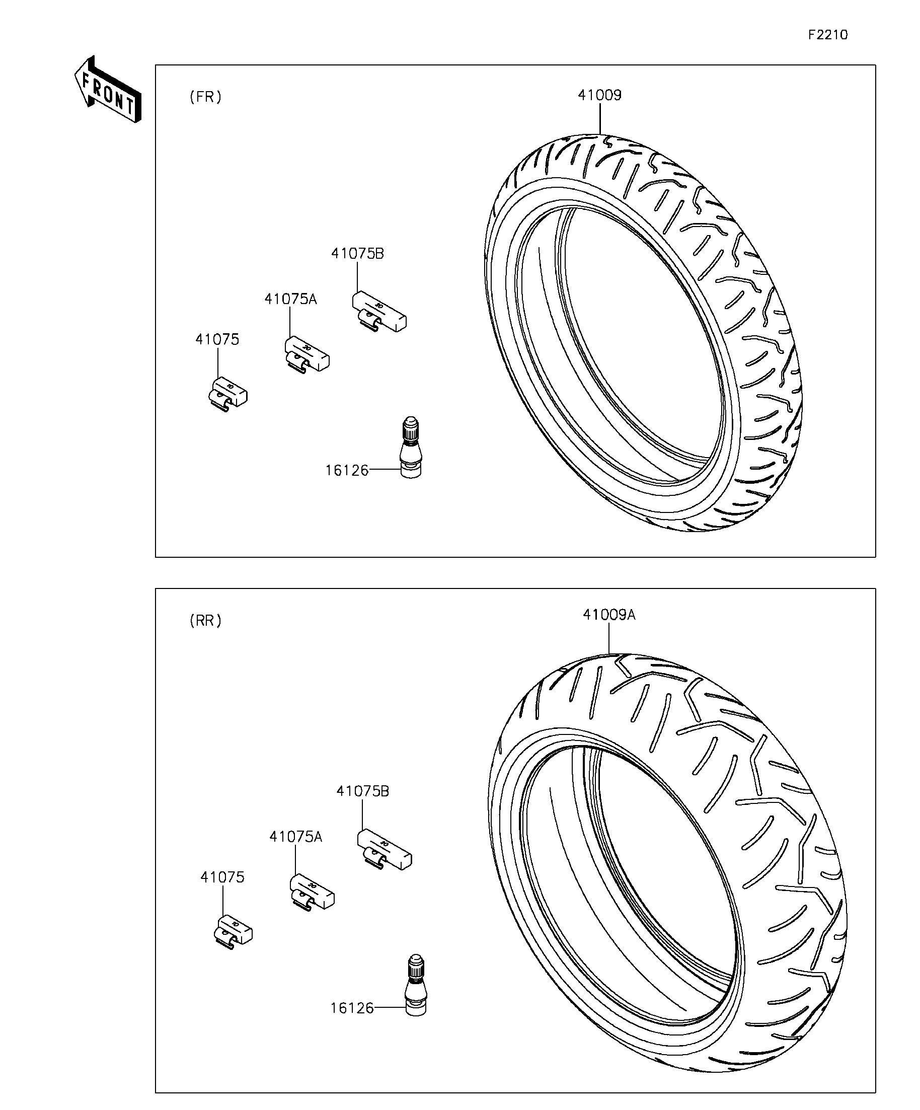 2014 Kawasaki Motorcycles Parts-Finder Diagrams | RJ Powersports