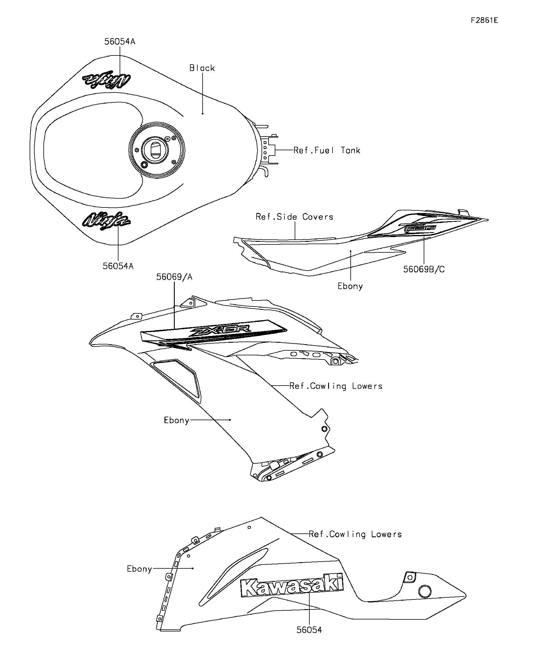 2015 Kawasaki Motorcycles Parts-Finder Diagrams | Team Motorsports