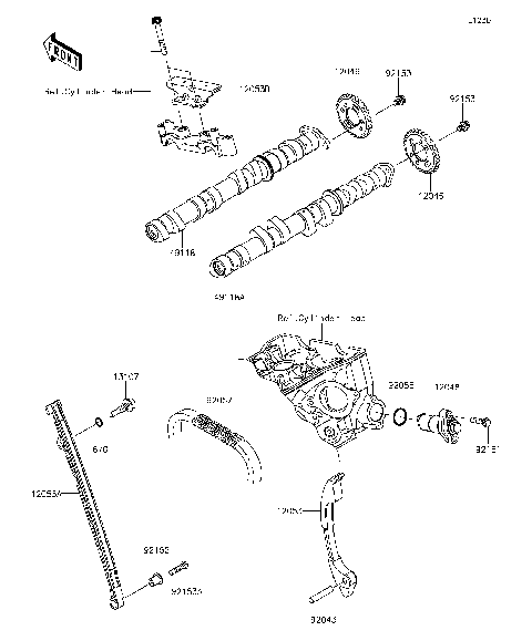 Camshaft(s)/Tensioner