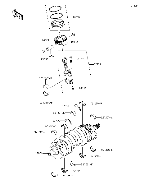 Crankshaft/Piston(s)