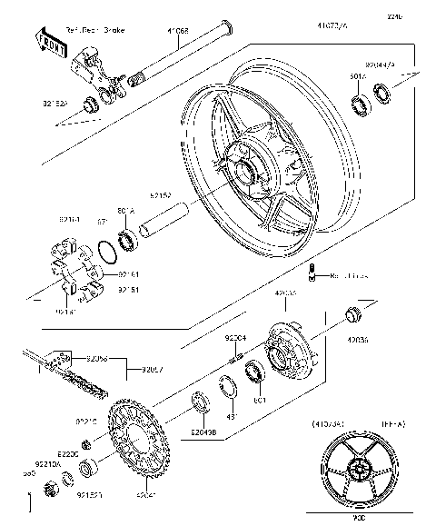 Rear Wheel/Chain