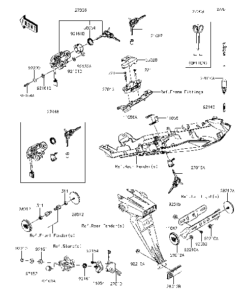 Ignition Switch/Locks/Reflectors