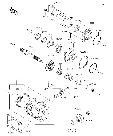 Bevel Gear Case