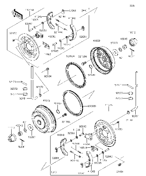 Front Hubs/Brakes